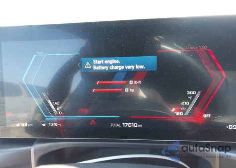 2025 BMW M4 Competition z USA, uszkodzony, nr VIN WBS23HK08SCS30021